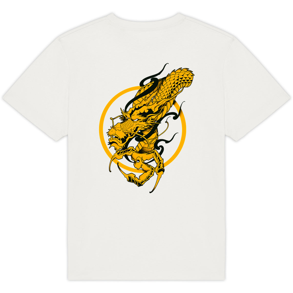 Ryu black and gold oversized t-shirt 