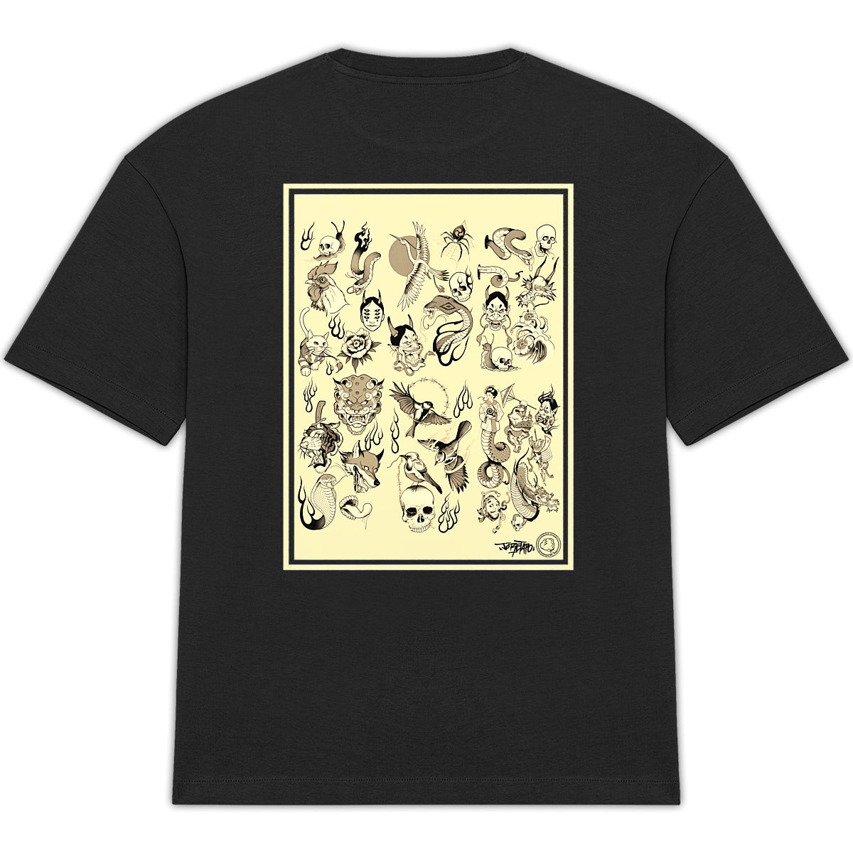 24 itezumi flashsheet oversized t-shirt 