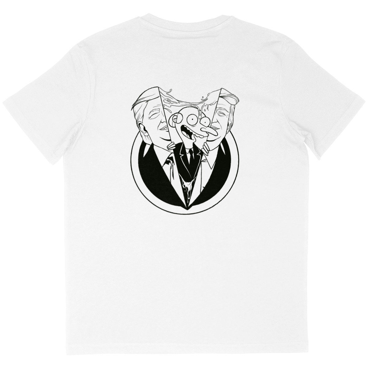 Trump is burns oversized T-shirt 