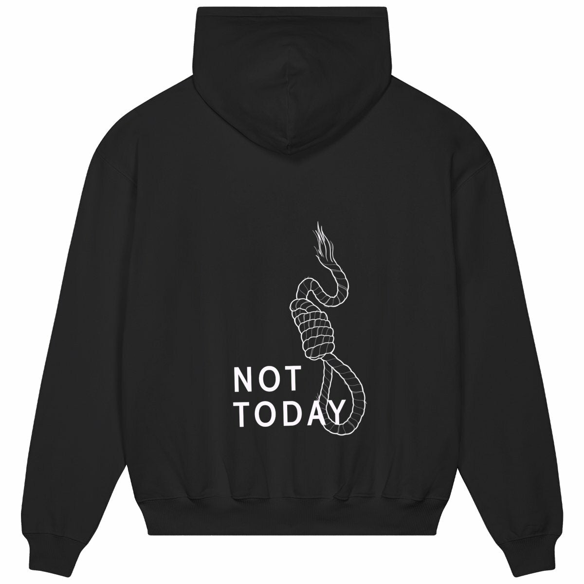 Not today oversized hoodie
