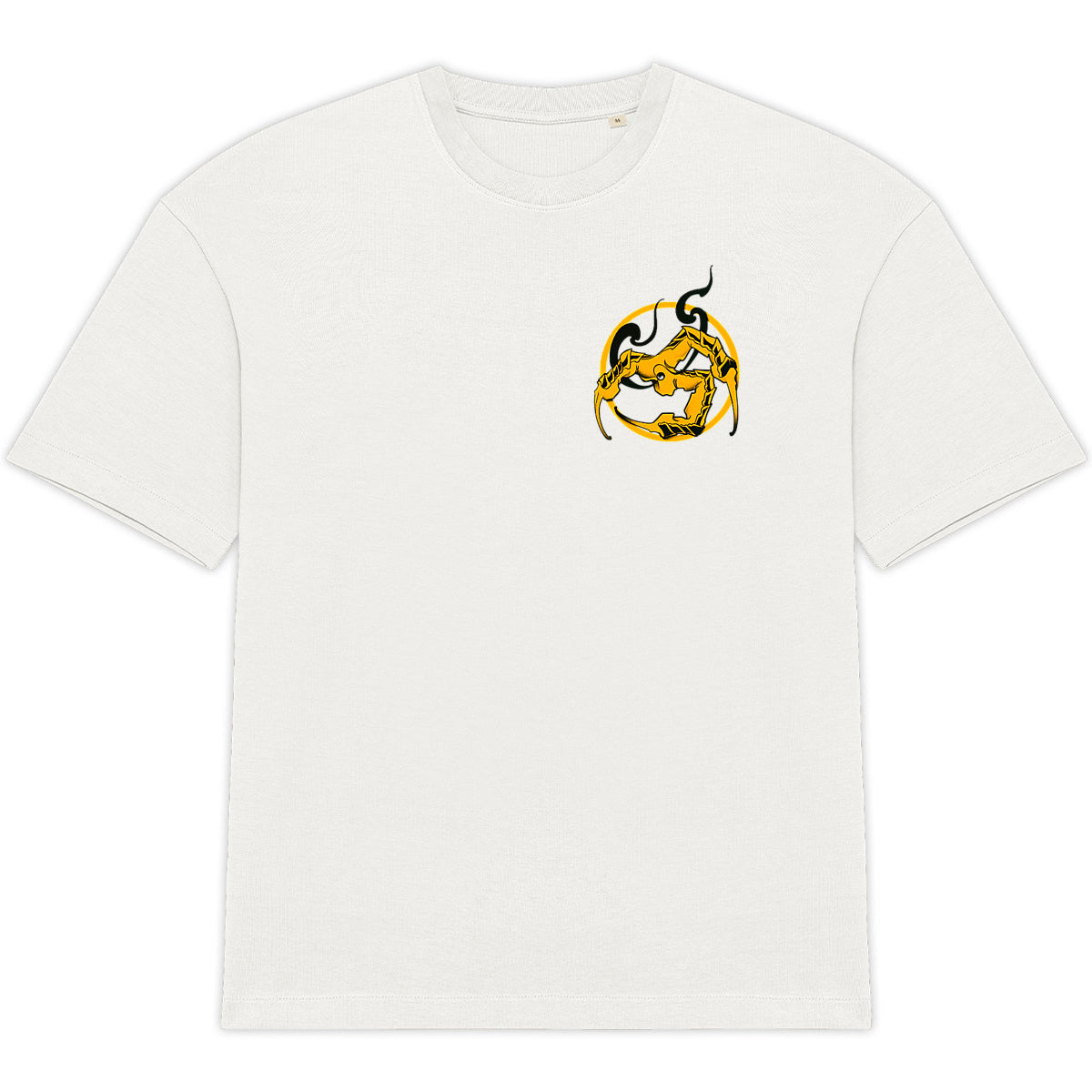 Ryu black and gold oversized t-shirt 