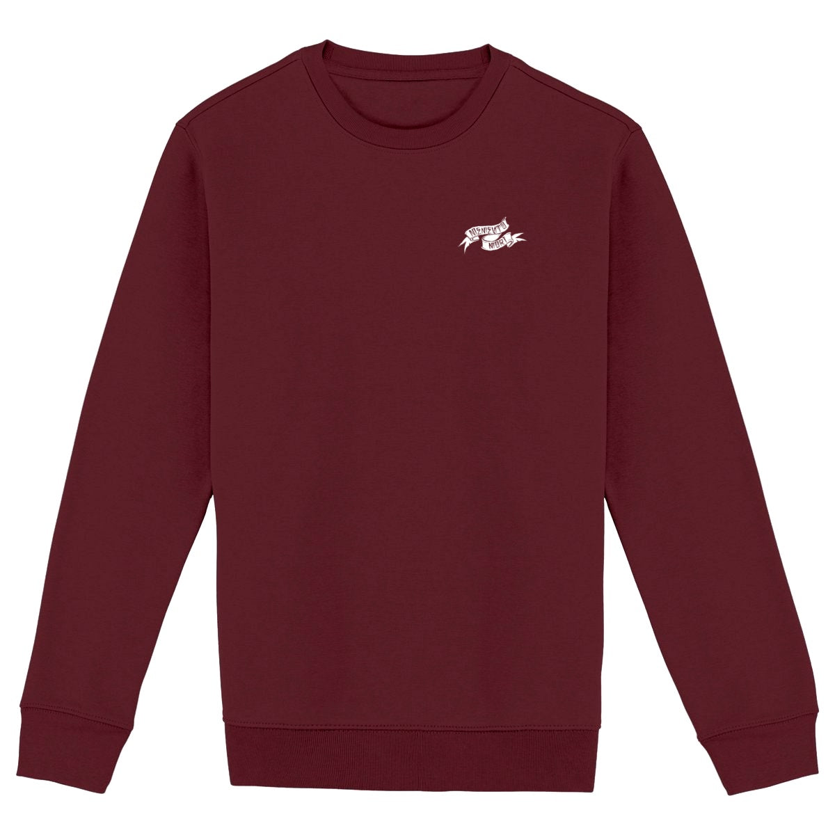 Memento mori unisexe black sweat shirt